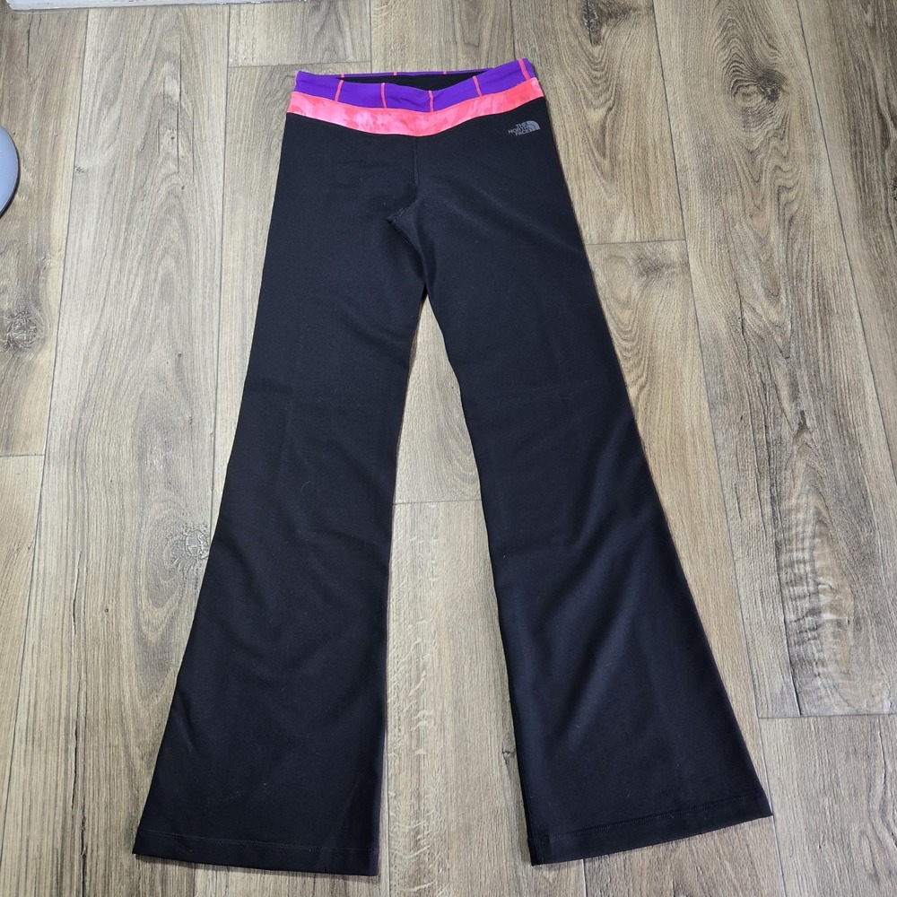 The North‎ Face Women's Tadasana VPR Stretch Aerobic Pants Size Small Black